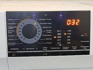 не рабочем состоянии: Продаю стиральная машинка в Бишкеке! Haier,на 7 кг. машинка в хорошем — 6
