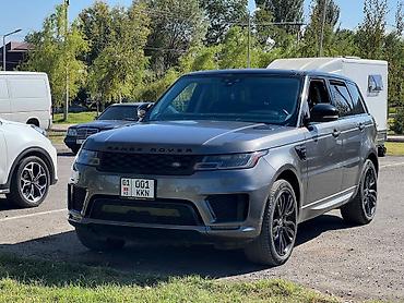 Land Rover: Land Rover Range Rover Sport: 2019 г., 3 л, Автомат, Бензин, Внедорожник — 2