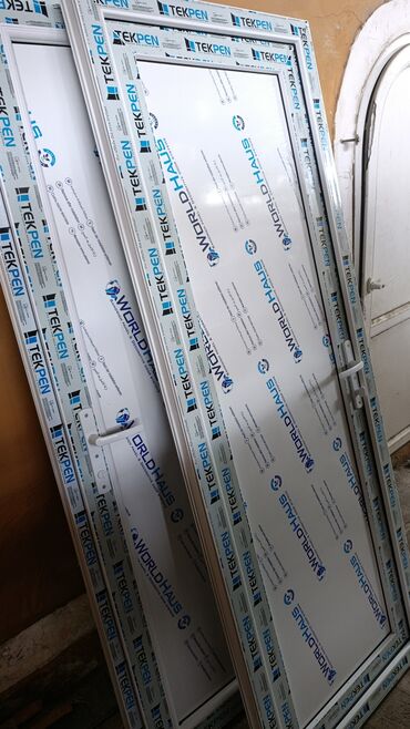 Plastik qapılar: Hamam üçün Yeni Plastik qapı Naliçnik ilə, Zəmanətli, Ödənişli quraşdırma, Ödənişli çatdırılma — 7