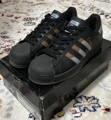 Кроссовки и спортивная обувь: Мужские кроссовки, 41, Adidas, Б/у, цвет - Черный