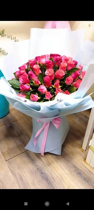 Цветы и букеты: Акция‼️‼️‼️101 и 51 роза букет 💐 любое оформление в подарок 🌹акция — 12