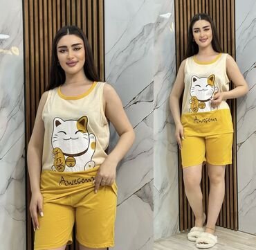 kiqurum qadın pijamaları: Gunesli xl
Razmer