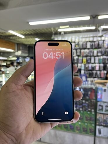 айфоны цена в бишкеке: IPhone 15, Колдонулган, 128 ГБ, Ак, 100 %