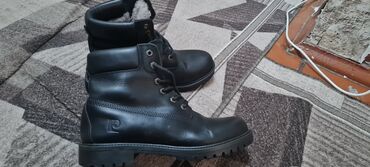 берцы военные: Мужские ботинки, 42, Pierre Cardin, Б/у, цвет - Черный