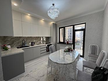 нужны квартиранты: 3 комнаты, 110 м², Асанбай мкр Элитка, 5 этаж, Дизайнерский ремонт — 4