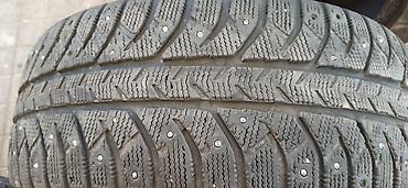 ско: Шины 235 / 55 / R 18, Зимняя шипованная, Б/у, Комплект, Легковые, Bridgestone — 4