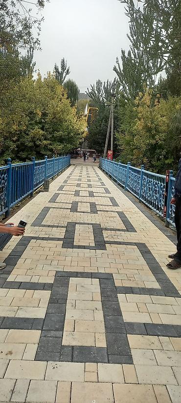 Тротуарная плитка: Тротуарная плитка «Паркет» — декоративные бетонные модули для мощения — 20