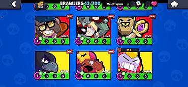 random şeylər: Brawl Stars hesabı (Supercell) - Kupa: 1060+ - Brawler sayı: 42/100 - — 9