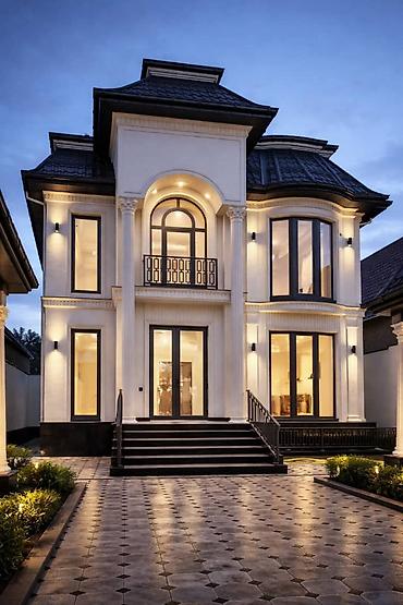 Продажа коттеджей и домов: 🏡 Продаётся новый харизматичный особняк 📍 Район Арча-Бешик Дом, в — 1