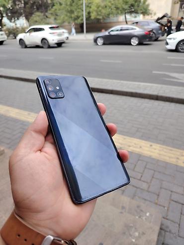samsung galaxy a71 ekran: Samsung Galaxy A71, 128 GB, rəng - Qara, Zəmanət, Sensor, İki sim kartlı — 1