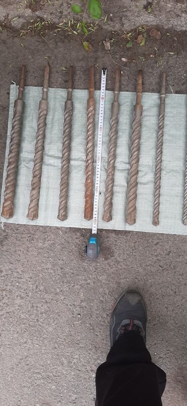 Сверла: Буры, новые заводские отличного качества, на наконечниках имеются at lalafo.kg — 2 Сверла: Буры, новые заводские отличного качества, на наконечниках имеются — 2