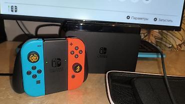 прошивка nintendo switch oled: Витч олед 64+64 гб флешка. Состояние идеальное. Наклеено защитное — 9