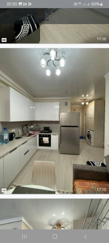 здаю квартира арча бешик: 1 комната, 42 м², Элитка, 1 этаж, Евроремонт