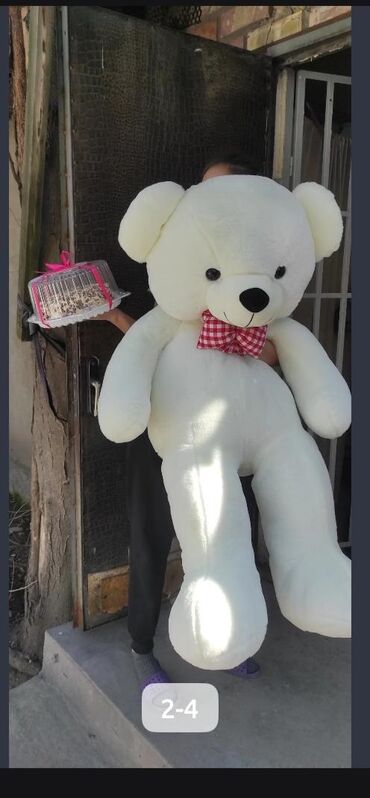 Игрушки: Мишки размер от 100 см да 200 см Большие качественные мишки по at lalafo.kg — 4 Игрушки: Мишки размер от 100 см да 200 см Большие качественные мишки по — 4