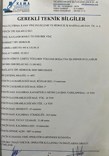 tap az ekskavator: 15 tonluq Kran manipulyator icarəyə verilir — 5