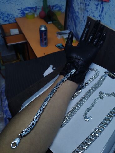 Серебряные браслеты: На Заказ Изделия из серебра 925, 940, 960 проба Цепи — 7