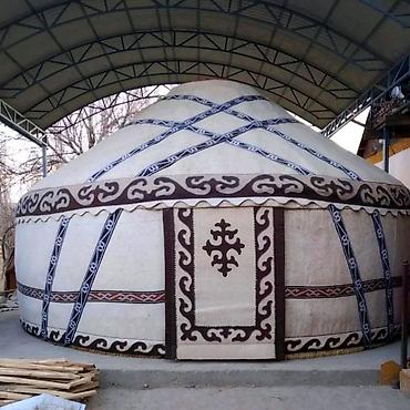Продажа юрт: Продажа юрты, Каркас Деревянный, 100 баш, Диаметр: 7 метров — 3