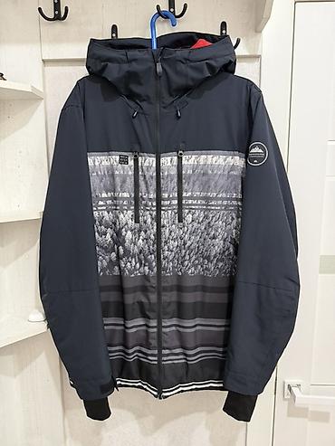спорт: Куртка, Quiksilver, M, Б/у, Без утеплителя, Вентиляционные клапаны, Внутренние и внешние карманы, Двухслойная ткань — 1