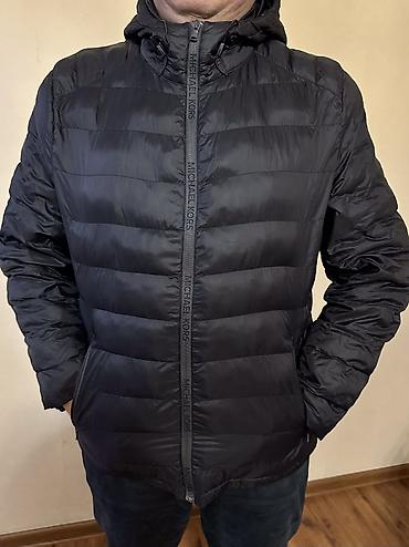 Куртки: Мужская куртка, XL, Michael Kors, Новый, цвет - Черный, Платная доставка, Самовывоз — 1