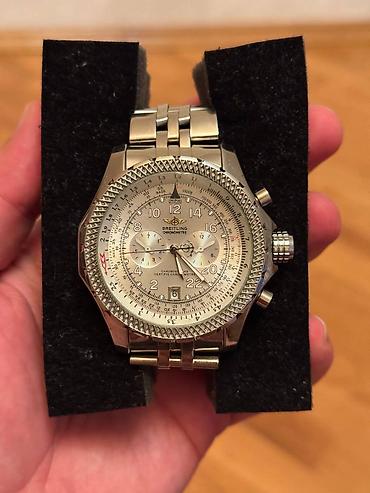 breitling saat: Breitling xronoqraf qol saatı – polad korpus və breket - Brend — 2