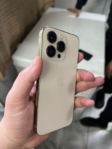 айфон11про сатылат кызыл кыяда: IPhone 13 Pro, Колдонулган, 128 ГБ, Алтын, Каптама, Коргоочу айнек, 93 %