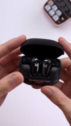 Qulaqcıqlar: Yeni Simsiz (Bluetooth) Qulaqcıqlar, Monster, rəng - Qara — 3