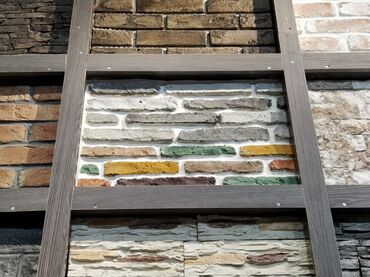 tamet şekilleri: Dekorativ daş/brick fasad və interyer panelləri - Material: dekorativ