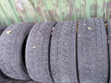 купить шины в бишкеке бу: Продаю б/ у грузовые шины: размер 295/60-22,5; 315/60- 22,5;