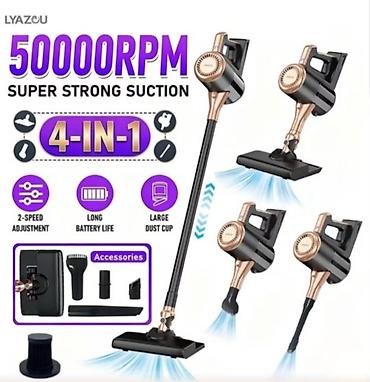 4-ü 1-də Simsiz Tozsoran - 50000 RPM yüksək sürətli motor – super