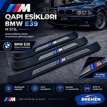 BMW E39 üçün M stilində qapı eşikləri - Model uyğunluğu: BMW E39 -