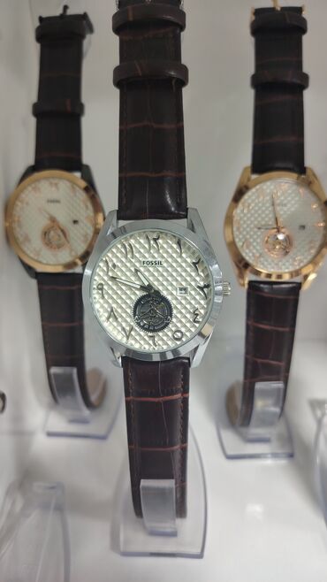 Qol saatları: Yeni, Qol saatı, Fossil, rəng - Qızılı — 7