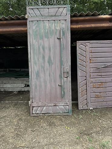 Распашные ворота: Продаю ворота высота 2,50 ширина калитки 95 см ширина ворот 3,40 — 2