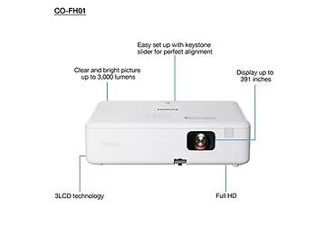 проектор 4k: Проектор Epson CO-FH01 - Технология: 3LCD - Яркость: высокая для — 2