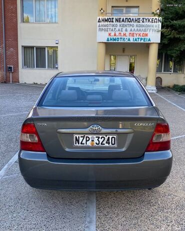 Toyota: Toyota Corolla: 1.4 l. | 2004 έ. Λιμουζίνα — 4