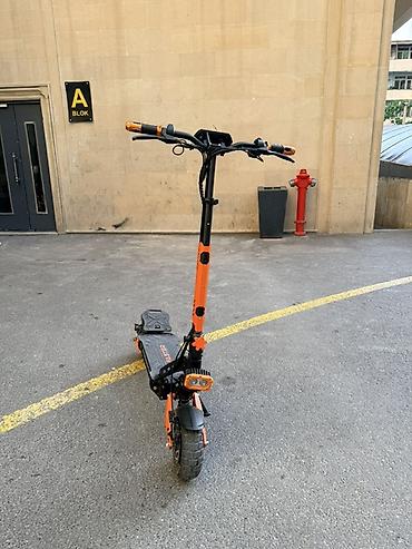 Электротранспорт: Elektrik skuter – ASTER E-scooter - Güclü ikiqat ön işıqlandırma və — 4