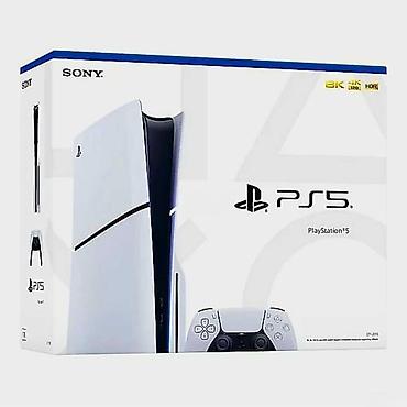 Видеоигры и приставки: Sony PlayStation 5 Slim 1 TB Model - Blu-ray Disk Sürücülü — 1