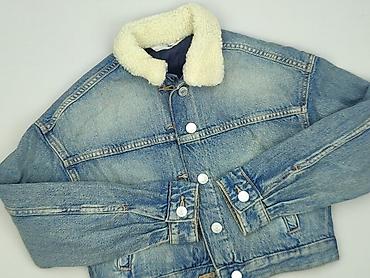 kurtka topshop: Dziecięca kurtka jeansowa, 12 lat, 146-152 cm, H&M, stan - Idealny — 1