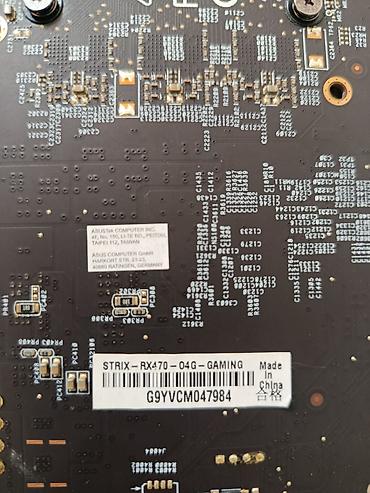 Комплектующие для ПК: Видеокарта для ПК, Б/у, Asus, Radeon RX, 4 ГБ — 2