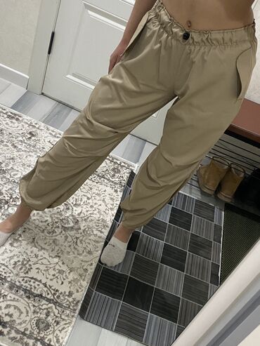 бежевые брюки: Карго, S (EU 36)
