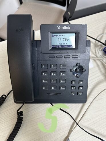 goycay telfon: Telefon, Yealink Sip-T30 İp telefon və mini ats. Originaldır. 1 ay