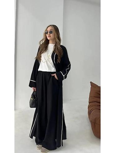 абая с: Абая двойка накидка с брюками 🧵 Материал лен 👍🏻 Состояние хорошее ✨ — 1