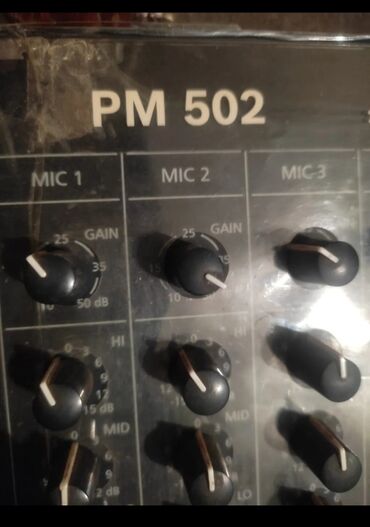 Mikşerlər: Yeni nəsil Dynacord PM 502 – aktiv mikser/powered mixer — 10