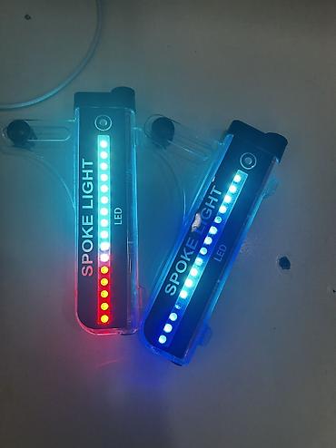 Velosiped aksesuarları: Məhsul: Velosiped təkəri üçün LED “Spoke Light” işıqları (2 ədəd) — 2