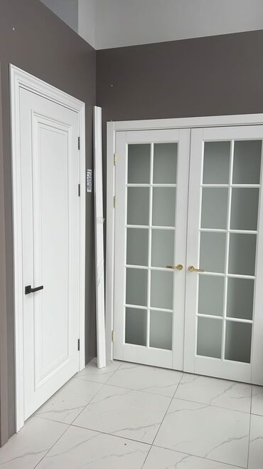 шкаф кровать трансформер купить: Межкомнатная глухая дверь, Двустворчатая, цвет - Белый