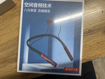 блютуз гарнитура: Новые беспроводные шейные наушники WBP18 - Форм‑фактор