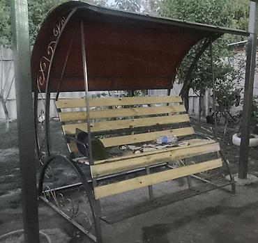 бортики в кроватки с: Садовые качели Металл, Со спинкой, С крышей — 1