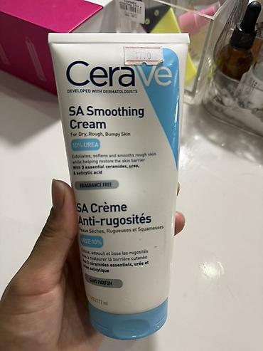 некая: CeraVe SA Smoothing Cream — выравнивающий крем для сухой, шероховатой — 3