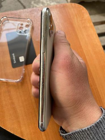 Apple iPhone: IPhone 11 Pro Max, Серебристый, Чехол — 8