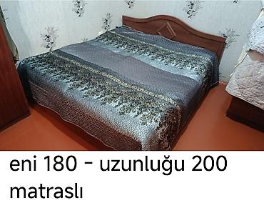İki nəfərlik taxta çarpayı – matrasiya ilə birgə. Ölçülər: eni 180 sm lalafo.az -da İki nəfərlik taxta çarpayı – matrasiya ilə birgə. Ölçülər: eni 180 sm