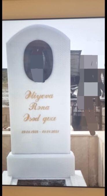 Başqa xidmətlər: Məzarların hasanlanması. həmçinin mərmər daşından zaborların işlənməsi — 23